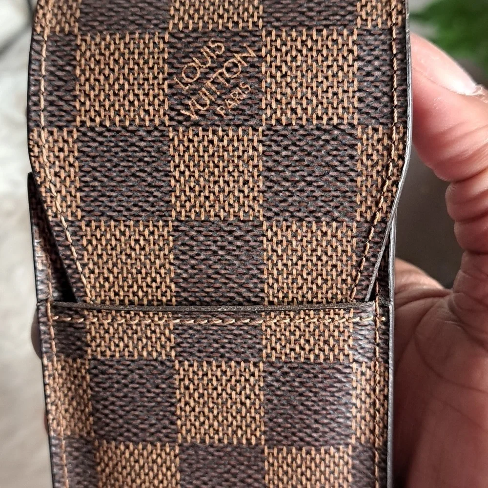 Louis Vuitton Vintage Damier Ebene Cigarette Holder EUC